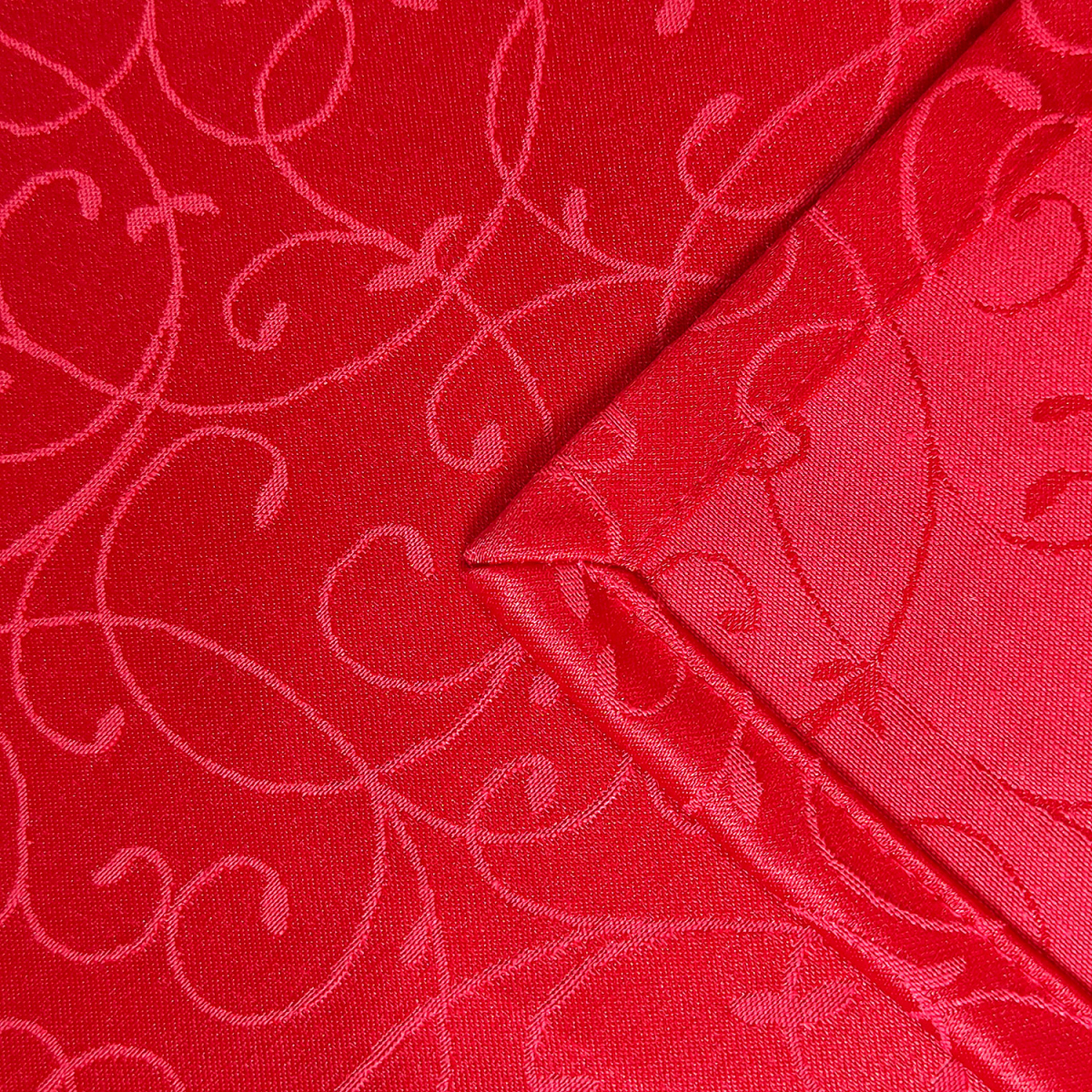 Салфетки 45x45 см. цвет красный дизайн 1812 (тонкий завиток) коллекция Ричард Салфетки 45x45 см. цвет красный дизайн 1812 (тонкий завиток) коллекция Ричард