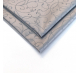 Скатерть 240x240 см. цвет серый узор 1812 тонкий завиток с пропиткой от загрязнений