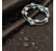 Скатерть 120x160 см. цвет коричневый узор 1812 тонкий завиток с пропиткой от загрязнений