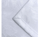 Подтарельник 45х35 см. ткань Ричард с цветочным рисунком цвет белый