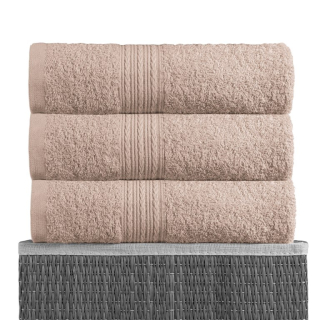 Простыня Махровая BAYRAMALY 150х210 арт. BAYRAMALY-150-св. серая