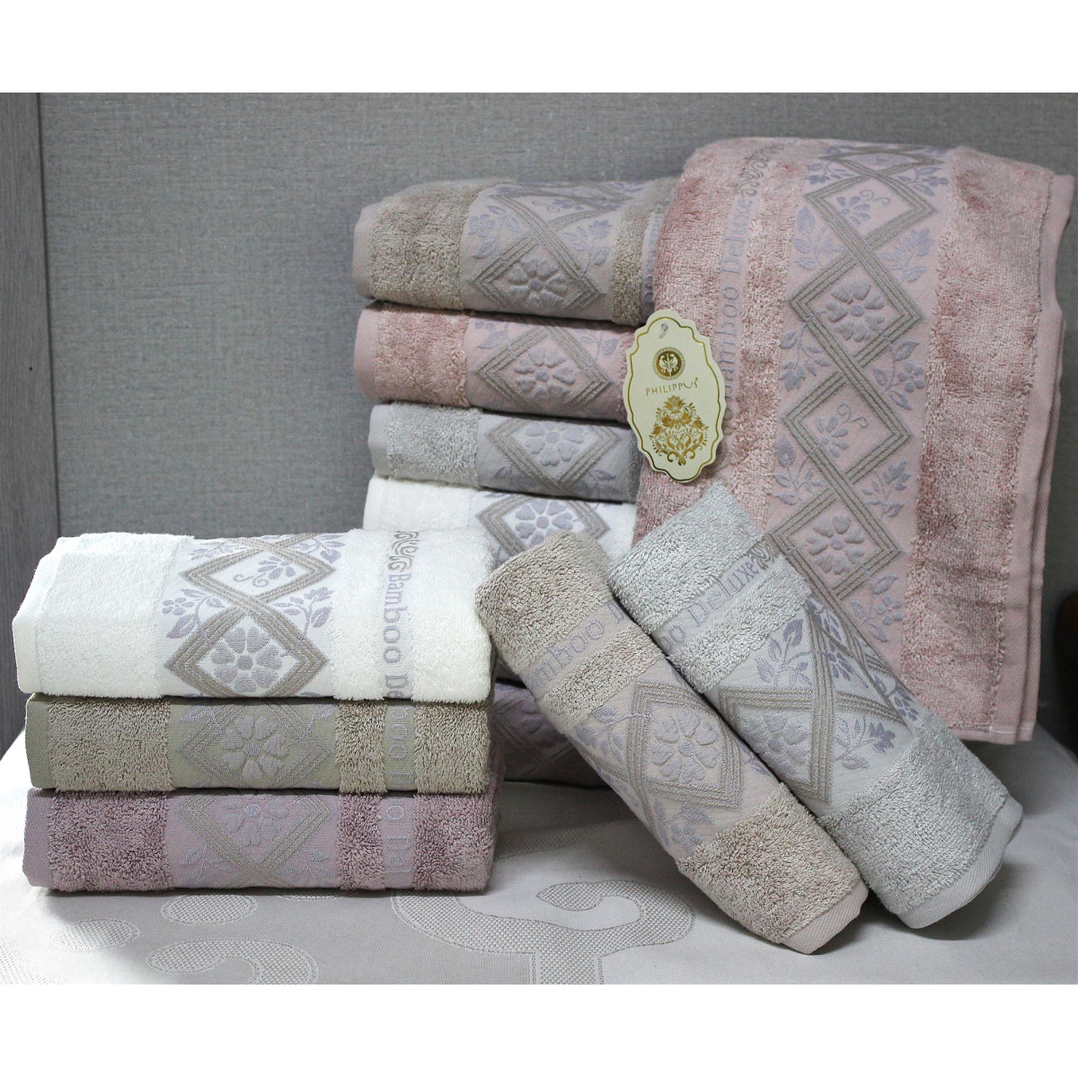 Полотенце 6 шт. PHILIPPUS 50x90 см. арт. PHILIPPUS-12372 Полотенце 6 шт. PHILIPPUS 50x90 см. арт. PHILIPPUS-12372